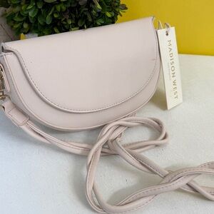 Madison West Light Pink Crossbody Bag